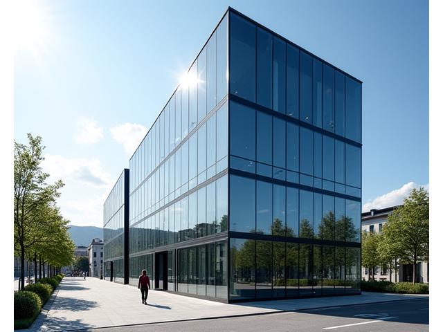 Modernes Bürogebäude von Wegelicht Solutions in Salzburg, Österreich.